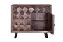GINER Y COLOMER Cómoda de madera de palisandro color cerezo
